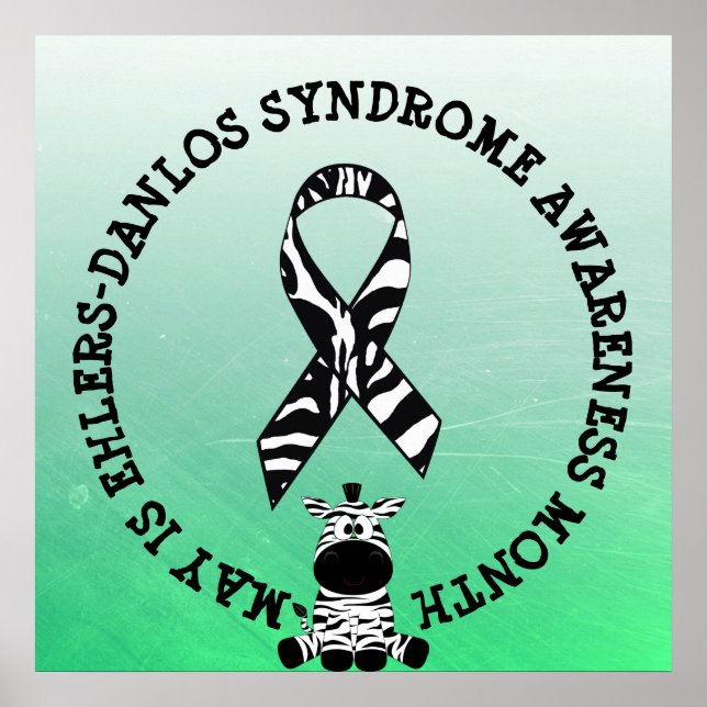 EDS May is Ehlers-Danlos syndrome Awareness Month Poster (Framsidan)