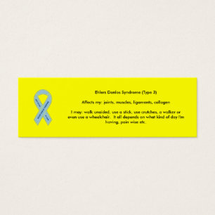 Eds-medvetenhet Litet Visitkort