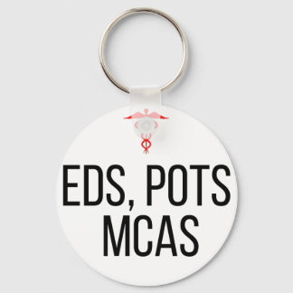 EDS PoTS- och MCAS-nyckelkedja Nyckelring