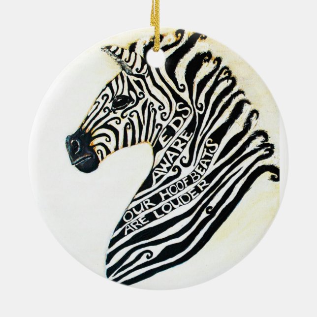 Eds-prydnad Julgransprydnad Keramik (Baksidan)