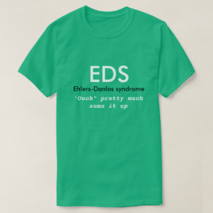 EDS T-shirt (Ehlers-Danlos syndrom) medvetenhet