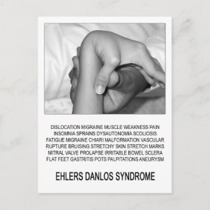 EDS-vykort för informationsmedvetande Vykort
