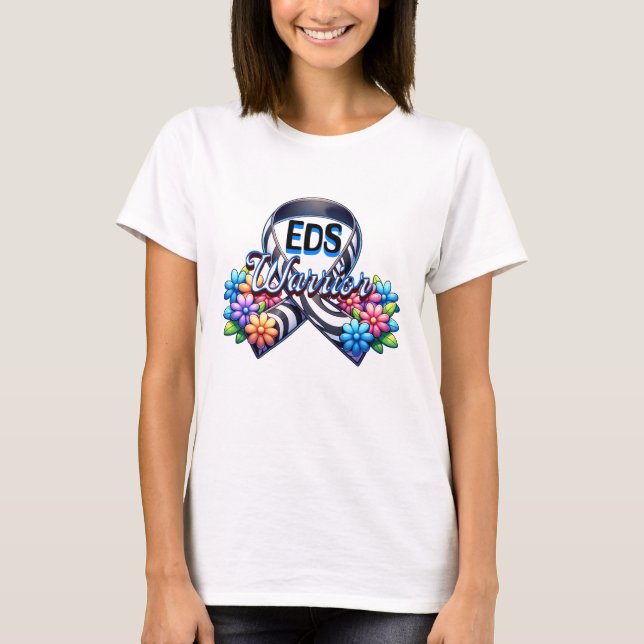 EDS Warrior | Ehlers-Danlos Syndrome T Shirt (Framsida)