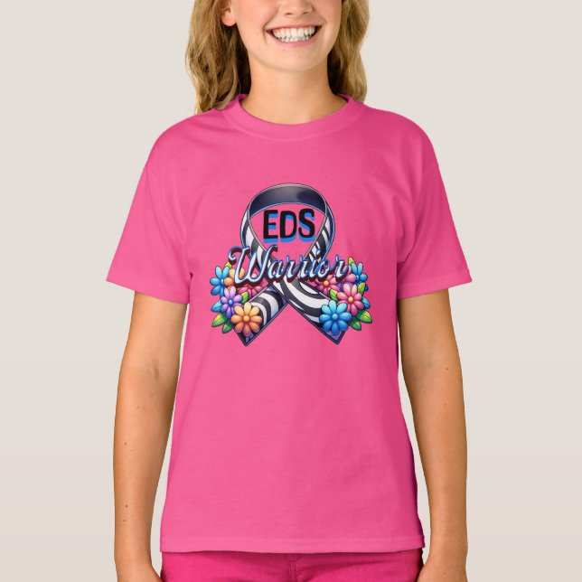 EDS Warrior | Ehlers-Danlos Syndrome T-Shirt (Framsida)