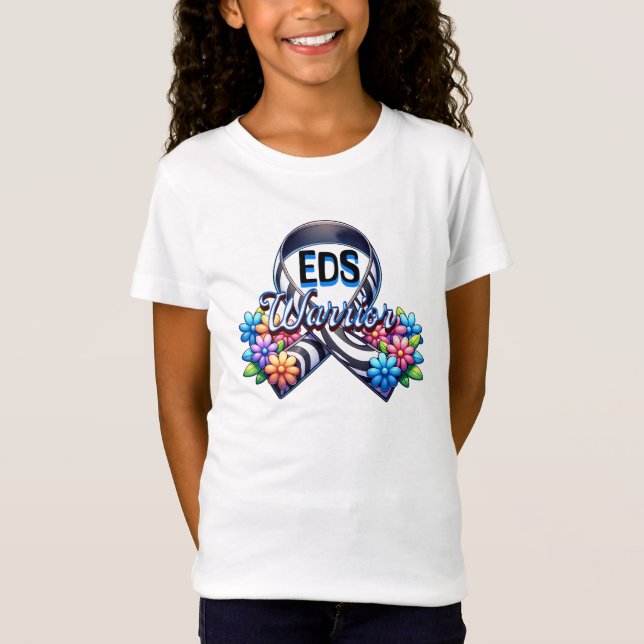 EDS Warrior | Ehlers-Danlos Syndrome T-Shirt (Framsida)