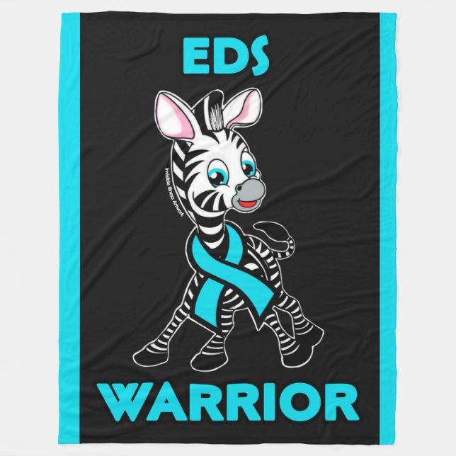 EDS Warrior/Zebra Fleecefilt (Framsidan)