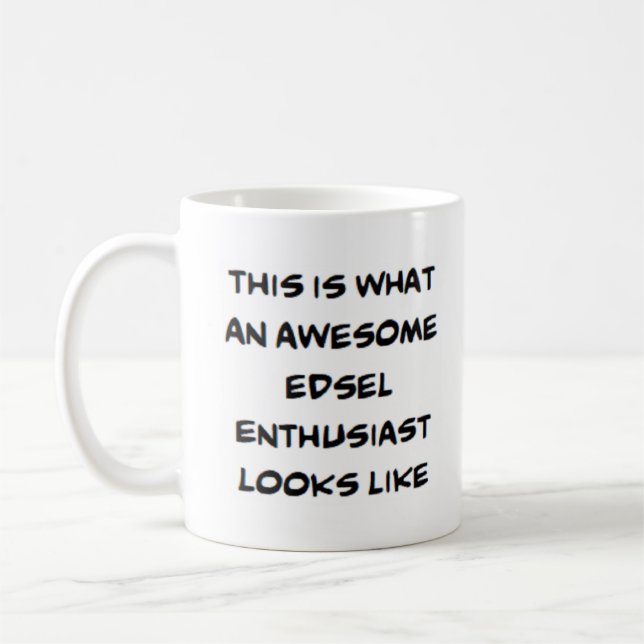 edselentusiast, fantastisk kaffemugg (Vänster)