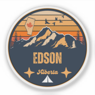 Edson, Alberta Klistermärken