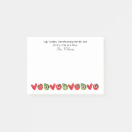 Edu-Notes: Omformningsmind,Läraruppskattning Post-it Block