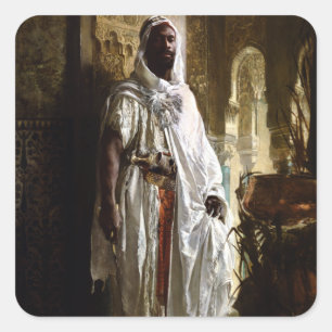 Eduard Charlemont, Moorish-chefen Fyrkantigt Klistermärke