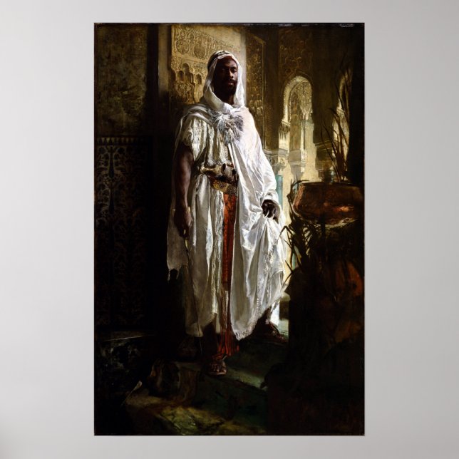 Eduard Charlemont, Moorish Chief Poster (Framsidan)
