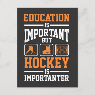 Education Ice Hockey Player Defense Forward Goalie Vykort