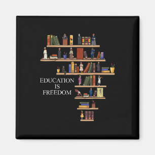 Education Is Freedom Bok Läsare Svarta Historien M Magnet