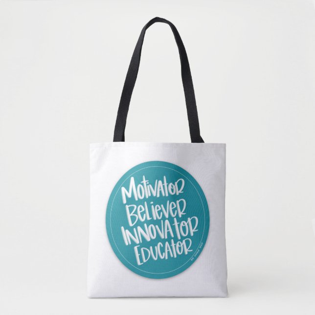 Educator Tote Bag Tygkasse (Framsida)