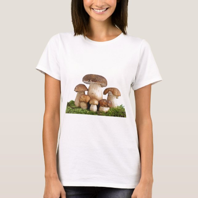 Edulis champinjoner för Boletus T Shirt (Framsida)