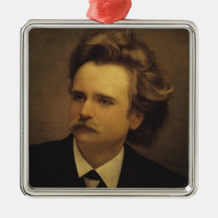 Edvard Hagerup Grieg Julgransprydnad Metall