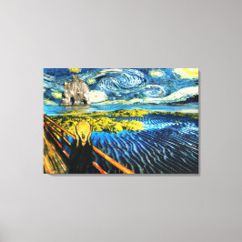 Edvard Meets Vincent Canvastryck