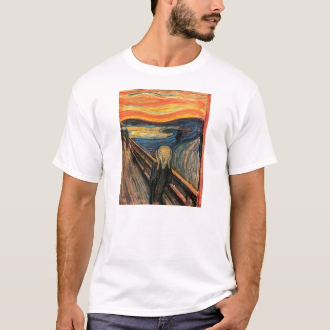 “Edvard Munch”のTシャツ T-shirt (Framsida)