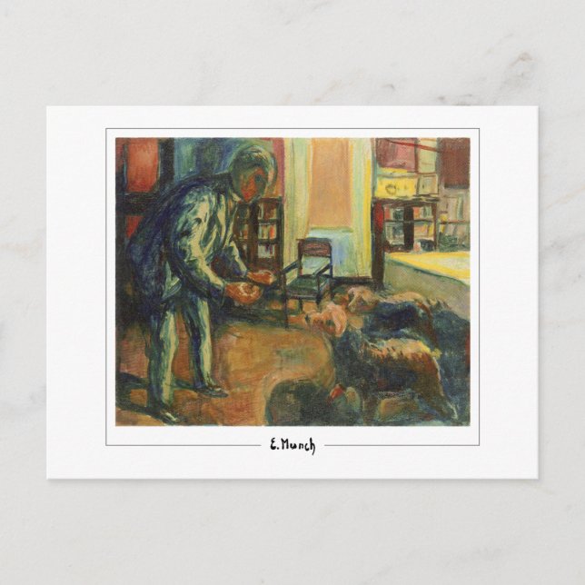 Edvard Munch #13-3 - Finkonst Vykort (Framsida)