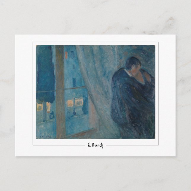 Edvard Munch #17-3 - Finkonst Vykort (Framsida)