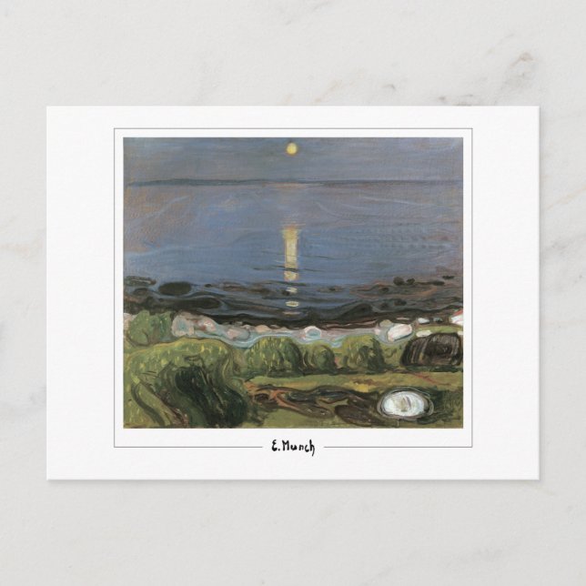 Edvard Munch #20-3 - Finkonst Vykort (Framsida)