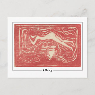 Edvard Munch #258-2 - Finkonst Vykort