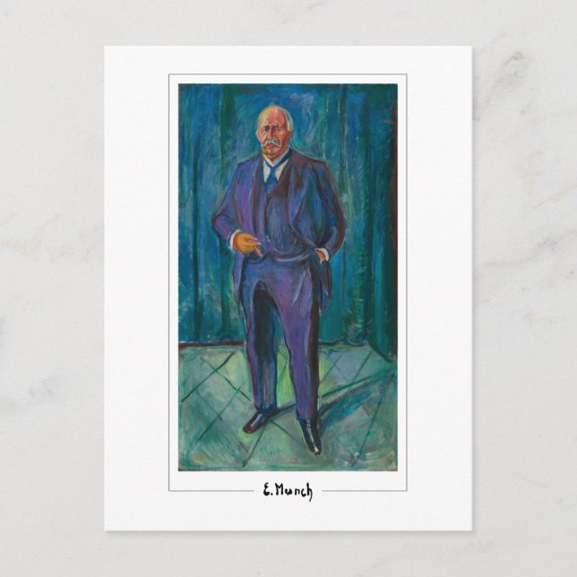 Edvard Munch #261-3 - Finkonst Vykort (Framsida)