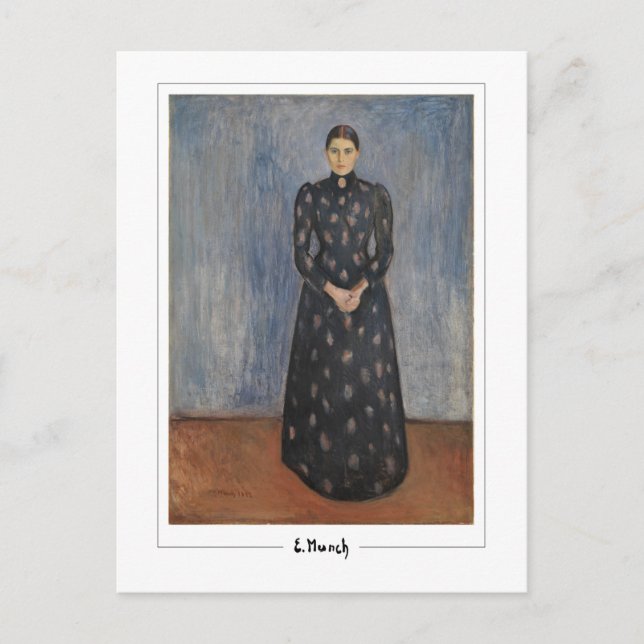 Edvard Munch #270-3 - Finkonst Vykort (Framsida)