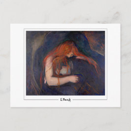 Edvard Munch #27-3 - Finkonst Vykort