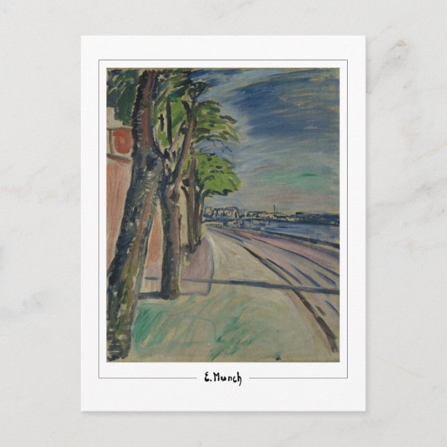 Edvard Munch #309-2 - Finkonst Vykort (Framsida)