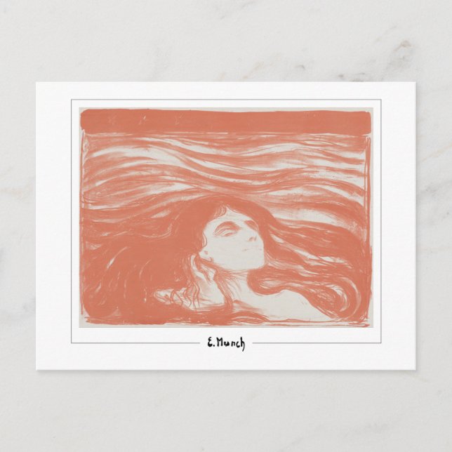 Edvard Munch #310-2 - Finkonst Vykort (Framsida)