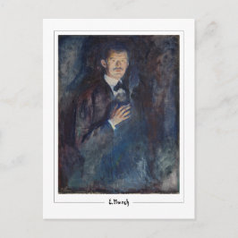 Edvard Munch #332-3 - Finkonst Vykort