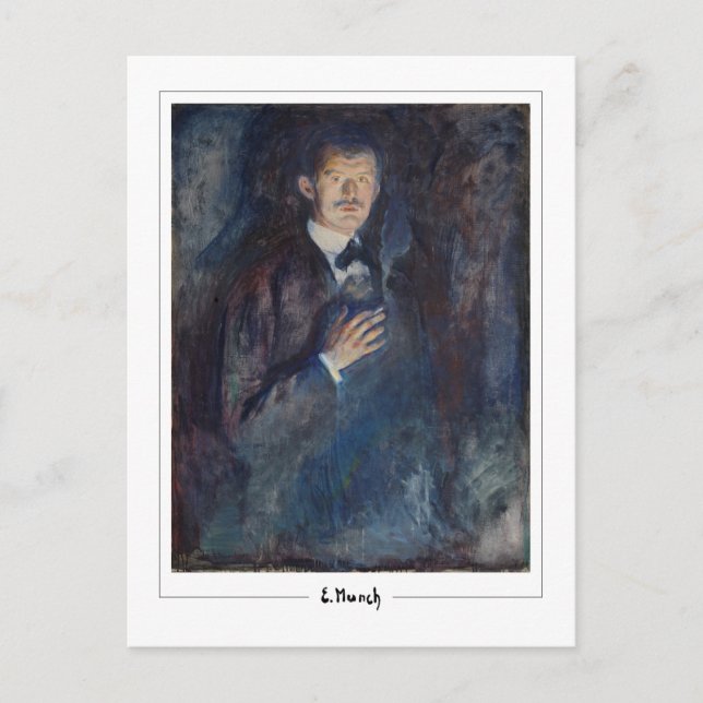 Edvard Munch #332-3 - Finkonst Vykort (Framsida)