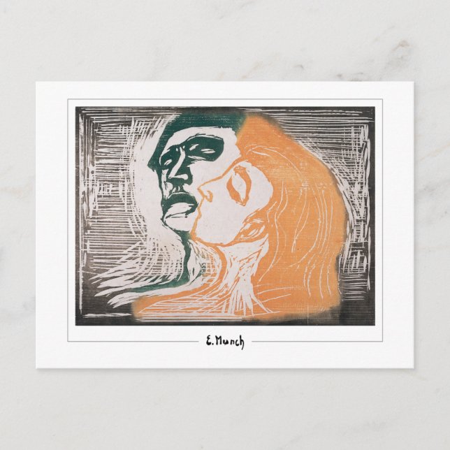 Edvard Munch #334-2 - Finkonst Vykort (Framsida)