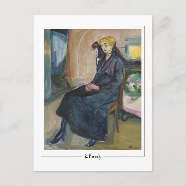 Edvard Munch #427-3 - Finkonst Vykort (Framsida)