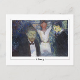 Edvard Munch #475-3 - Finkonst Vykort