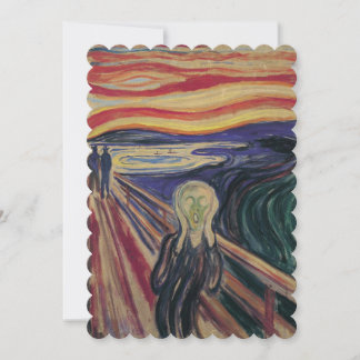 Edvard Munch, 50-årsdagen Party Inbjudningar