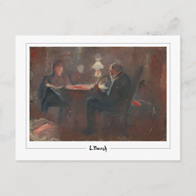 Edvard Munch #574 - Finkonst Vykort (Framsida)