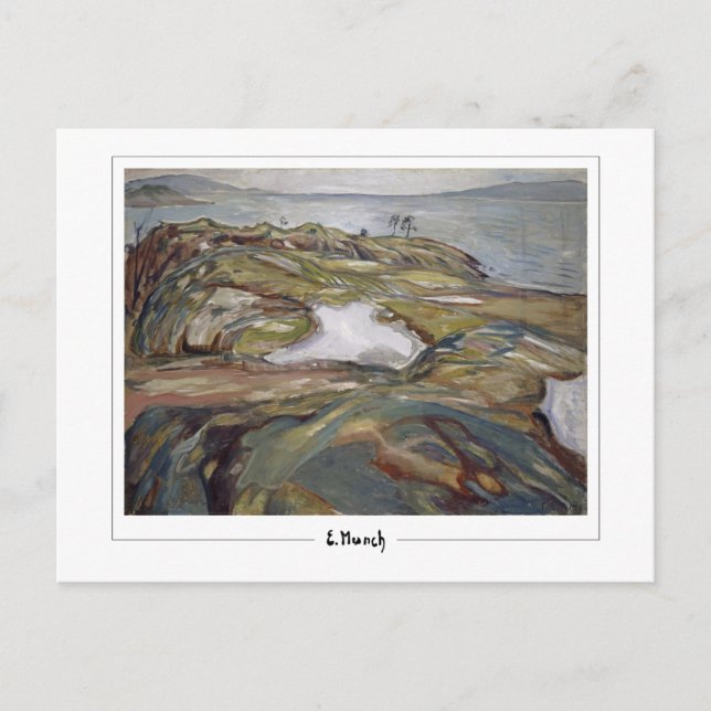 Edvard Munch #678-2 - Finkonst Vykort (Framsida)