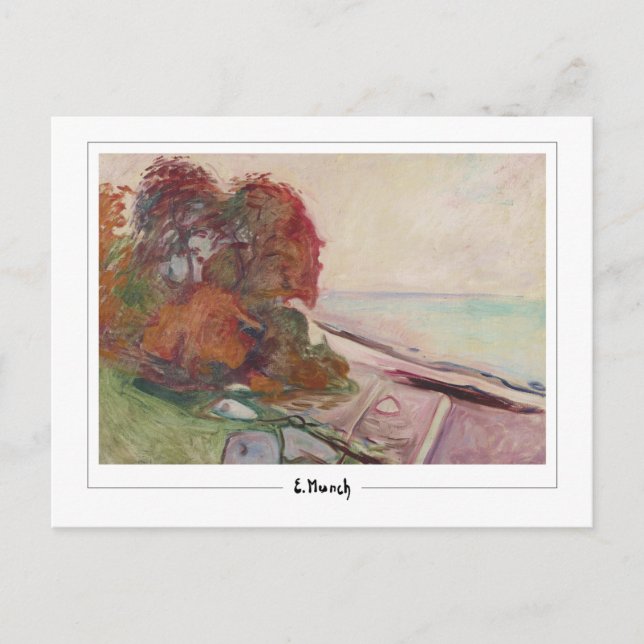 Edvard Munch #705-3 - Finkonst Vykort (Framsida)