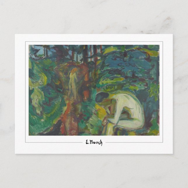 Edvard Munch #814 - Finkonst Vykort (Framsida)