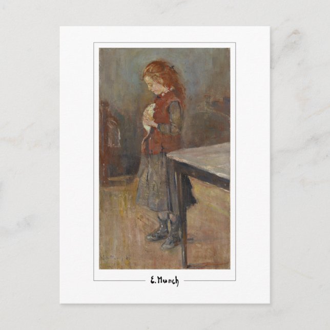 Edvard Munch #97-3 - Finkonst Vykort (Framsida)