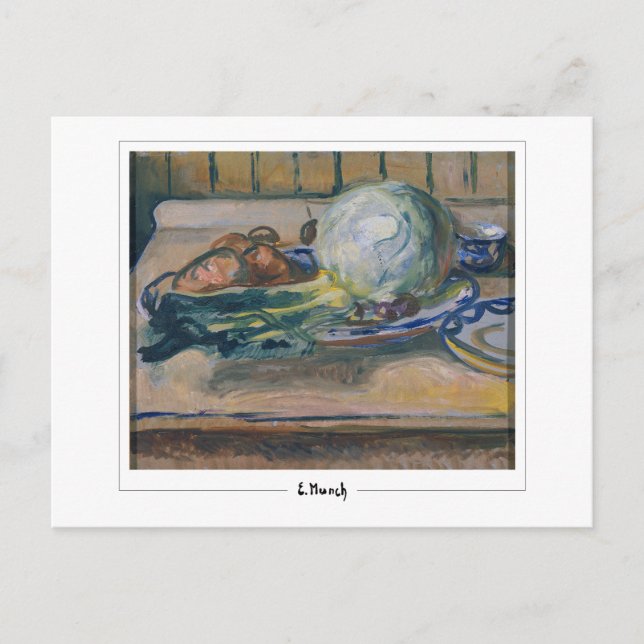 Edvard Munch #9-3 - Finkonst Vykort (Framsida)