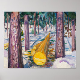 Edvard Munch är Gultens logg Poster