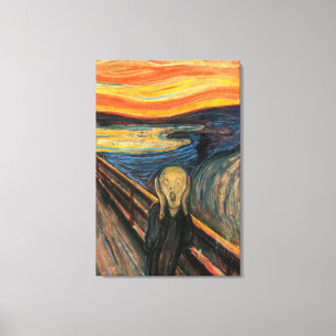 Edvard Munch är The Skräm Canvastryck