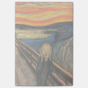 Edvard Munch är The Skräm Post-it Block