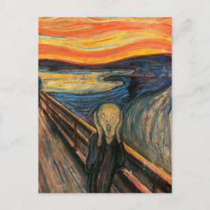 Edvard Munch är The Skräm Vykort