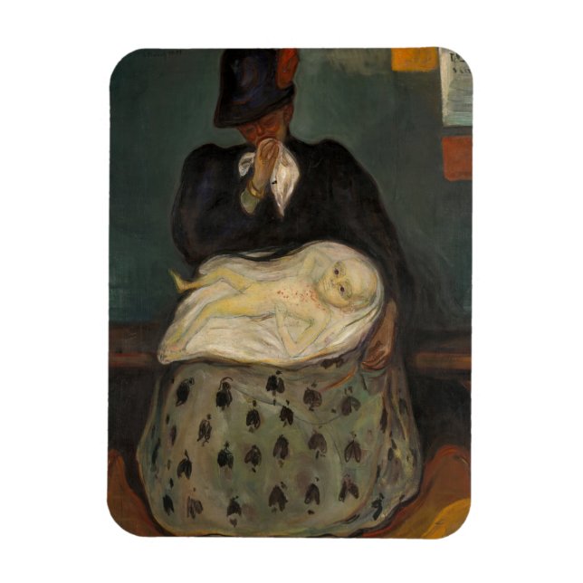 Edvard Munch - Arv Magnet (Vertikal)