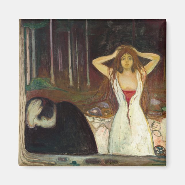 Edvard Munch - Ashes Magnet (Framsidan)