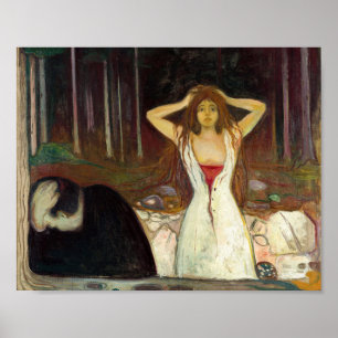 Edvard Munch - Aska Poster